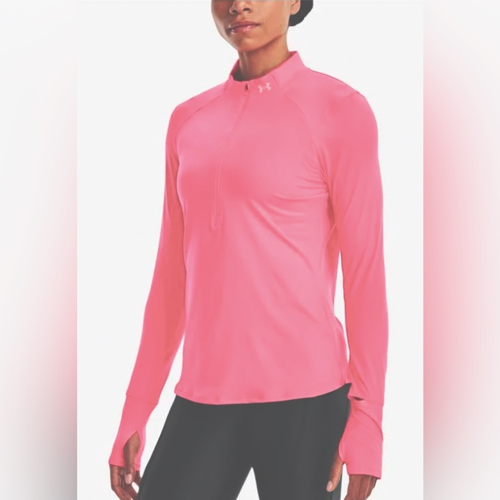 Pink Women’s XS Under Armour Run Zip Up